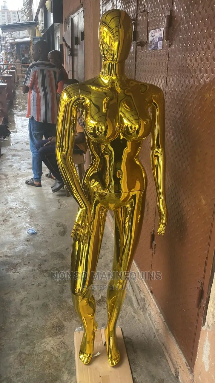 Size 12 Chrome Gold Female Bust Dummy Display