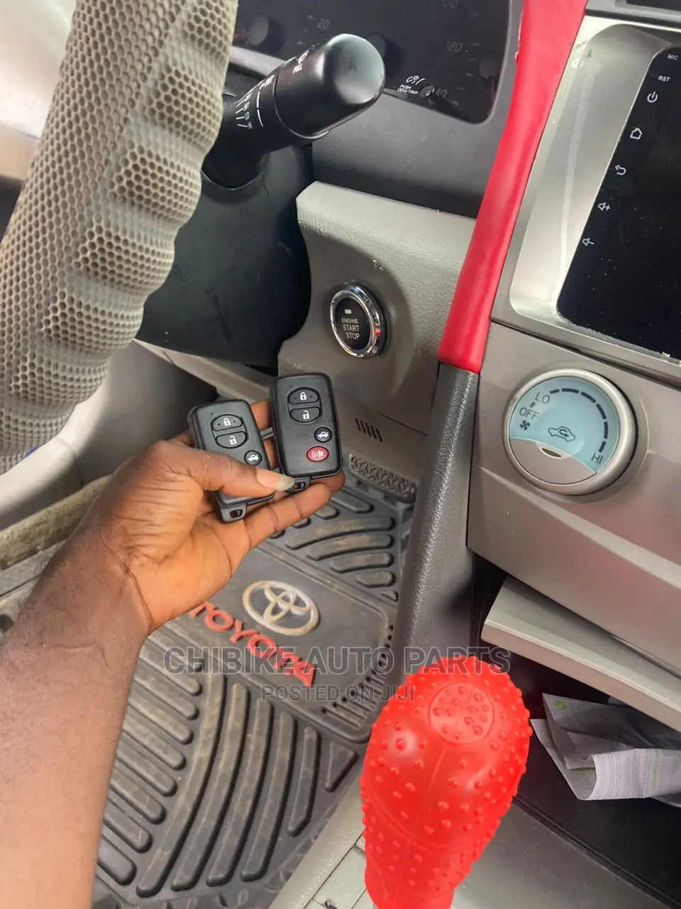Camry Muscle Key to Keyless