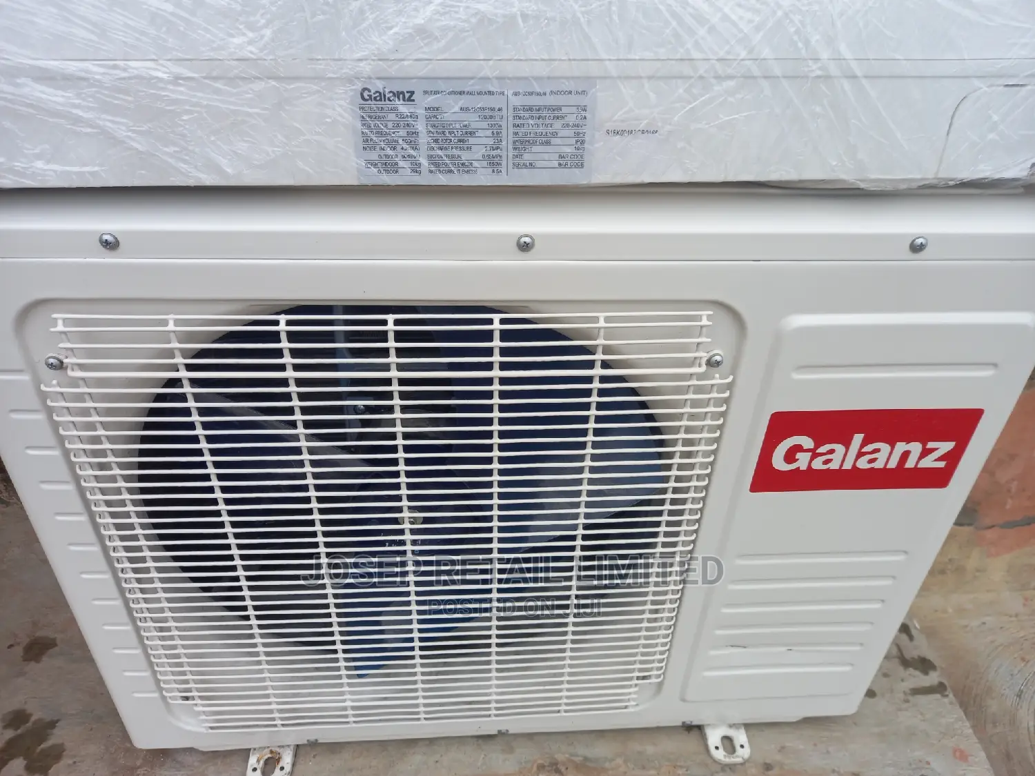 Galanz Japanese Smart Ac 1.5hp 50% Low Energy With Remote