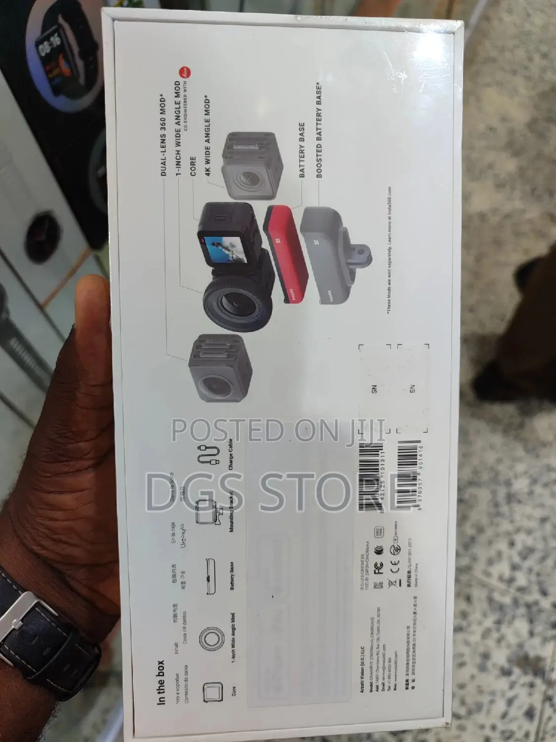 Insta360 One R Lens Action Camera 1 Inch Edition