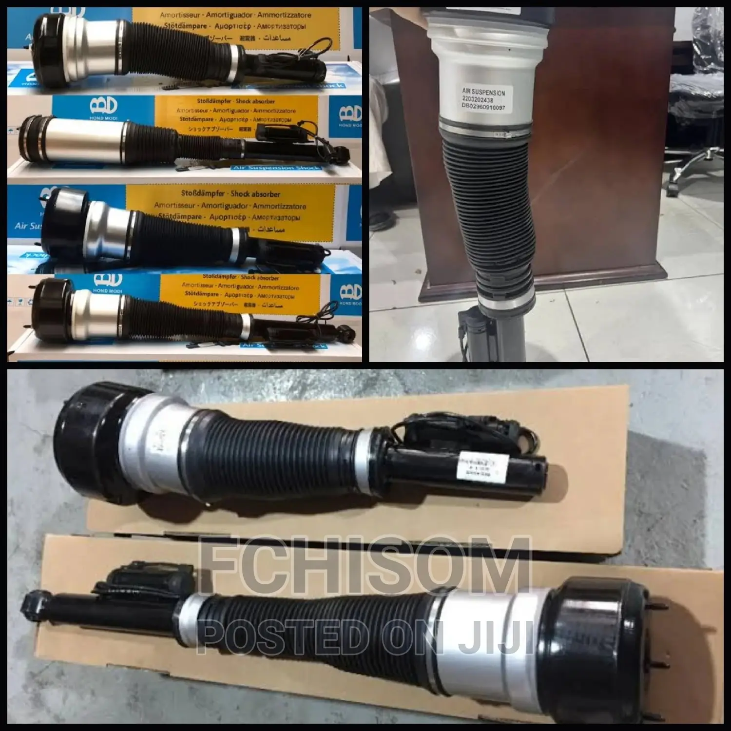 Mercedes Benz Sclass W221 Balloon Shocks