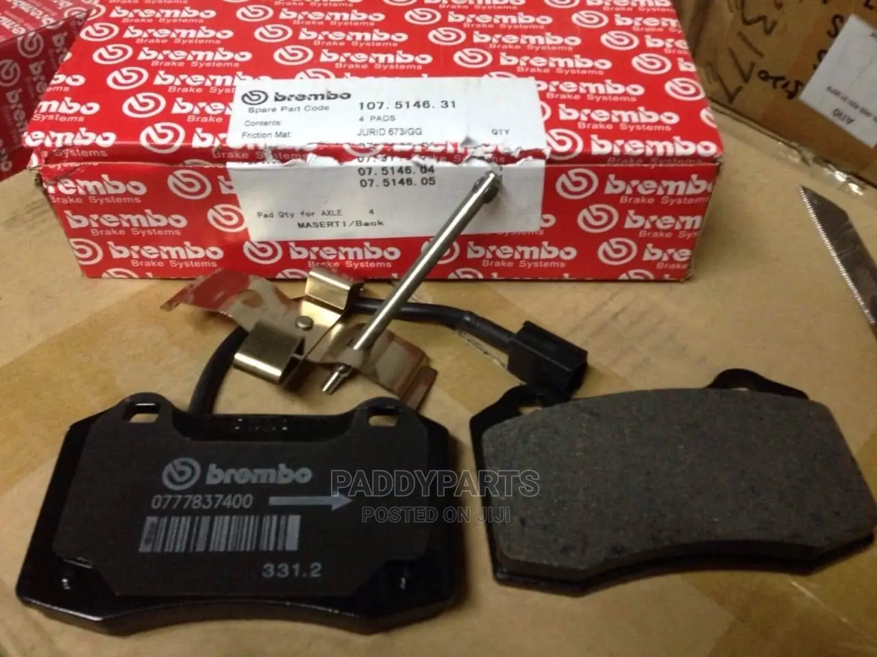 Maserati Ghibli Brake Pad 2014-2020