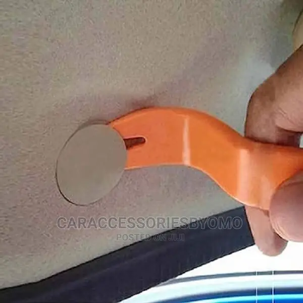 4PCS Car Audio Dash Removal Plastic Pry Tools (Orange)