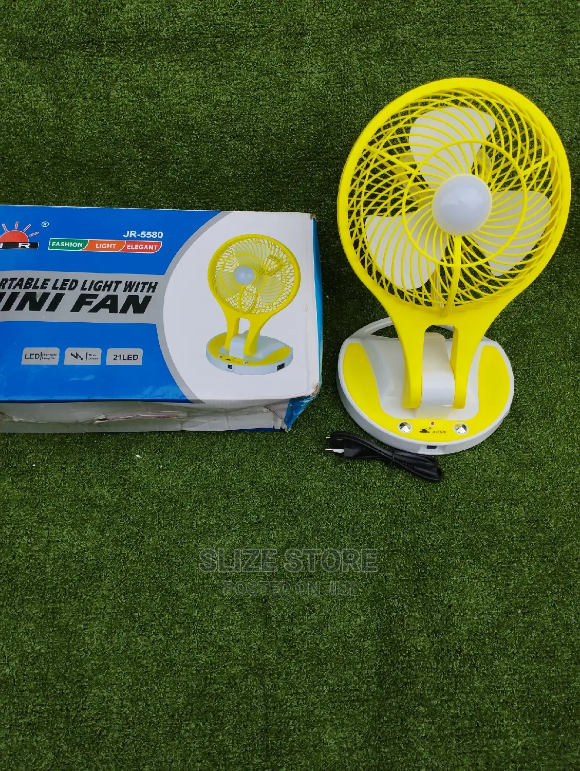 Portaable Led Light Mini Fan