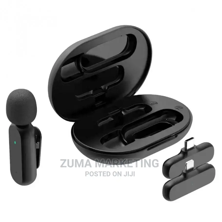 Professional Live Wireless Microphone for iPhone, Smartphone