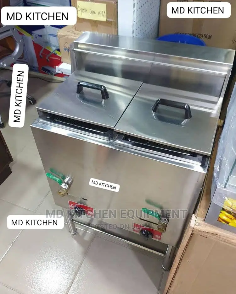 20 Liter Gas Deep Fryer Double Basket (20+20)40liter