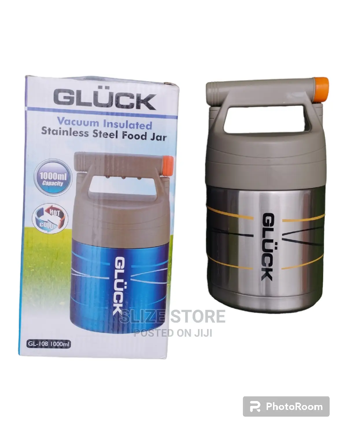 Gluck Vacuum Insulated Stainless Steel Jar