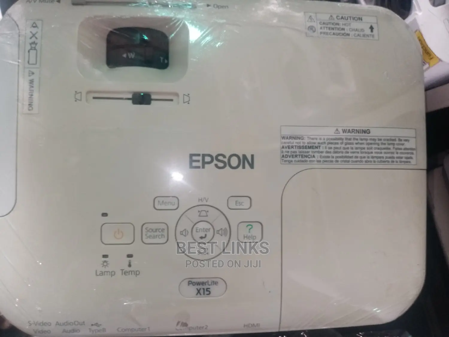 Epson Power Lite X15, Hdmi, Usb, Vga Ports. 3500 Lumens