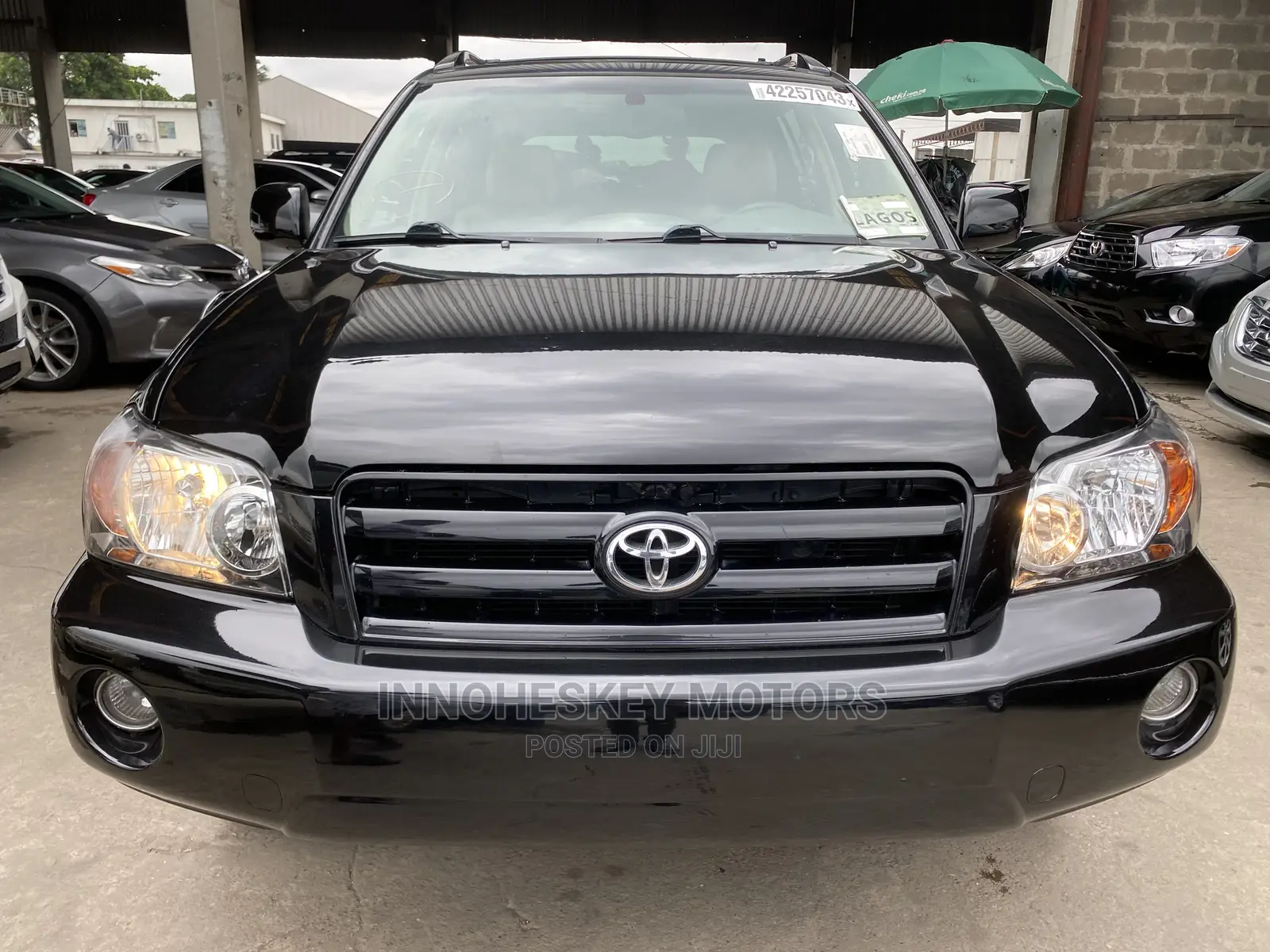 Toyota Highlander Limited V6 FWD 2004 Black