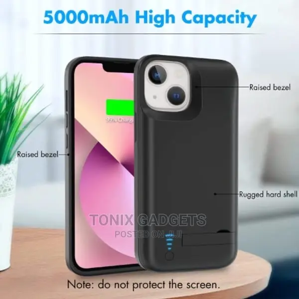 JLW Pouch Powerbank for iPhone 12-13 Pro Max - 6000mah
