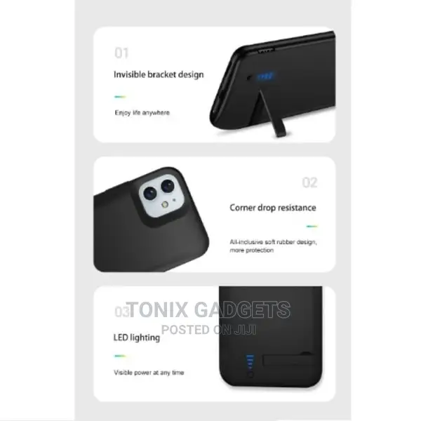 JLW Pouch Powerbank for iPhone 12-13 Pro Max - 6000mah