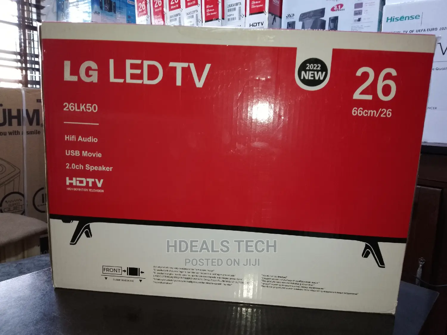 LG 26 LED Tv With 2.0ch Speaker