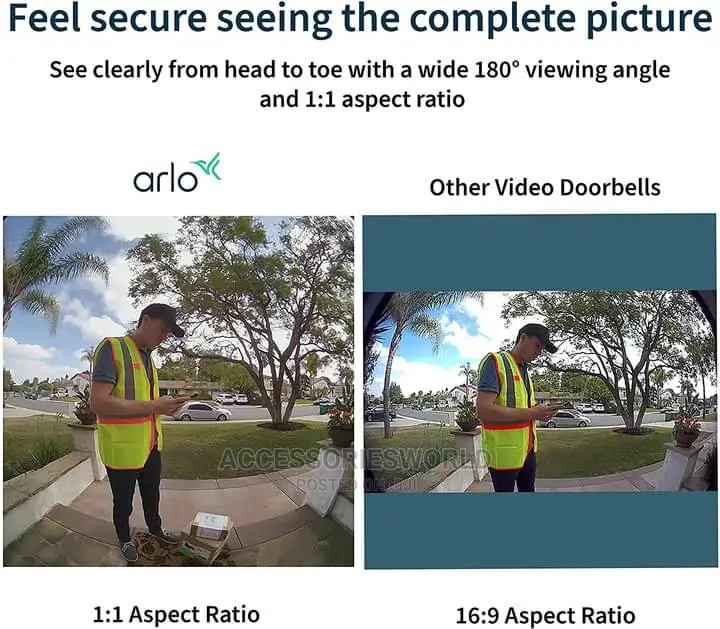 Arlo Essential Video Doorbell Wire-Free