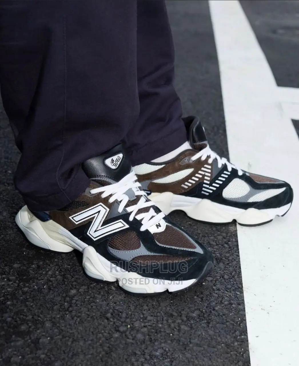 New Balance 9060 “Dark Brown” Sneakers
