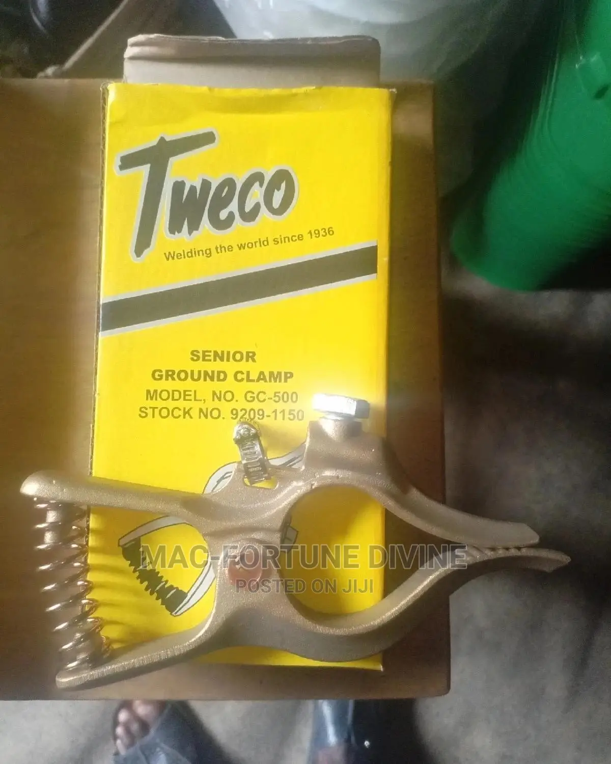 Original Tweco Earth Clamp
