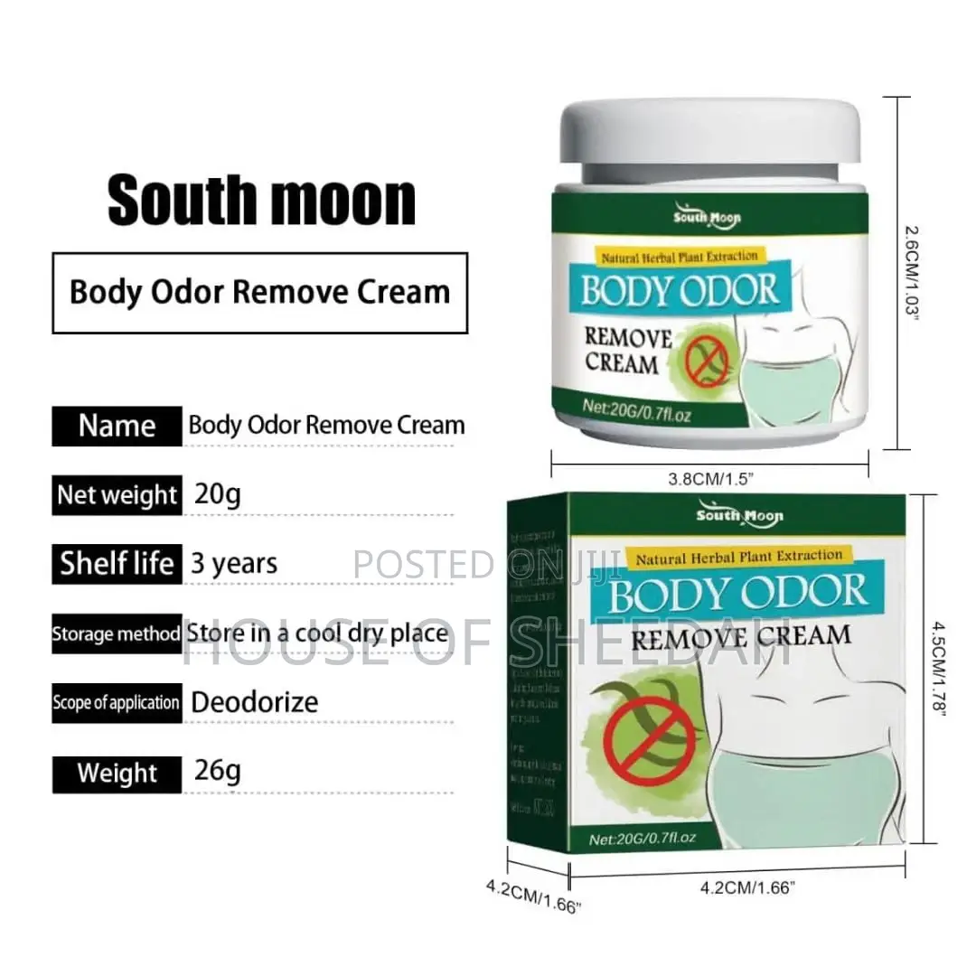 South Moon Body Odour Removal Cream