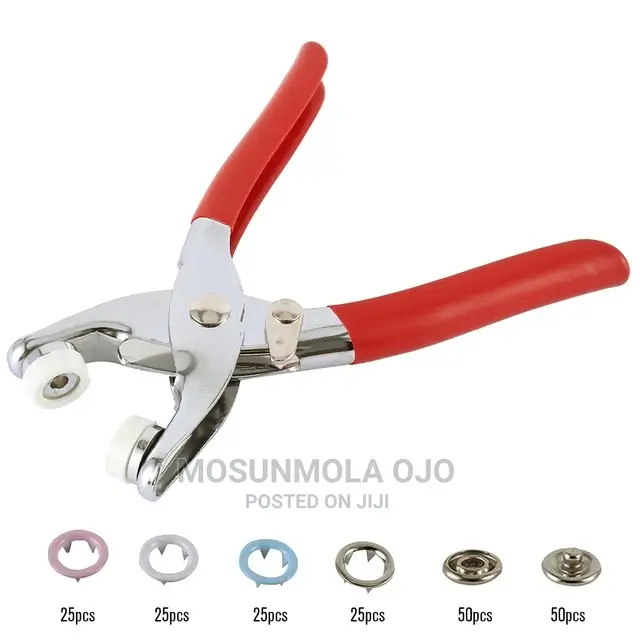 Metal Press Button Plier Tool