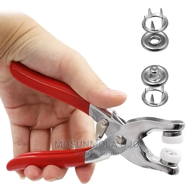 Metal Press Button Plier Tool