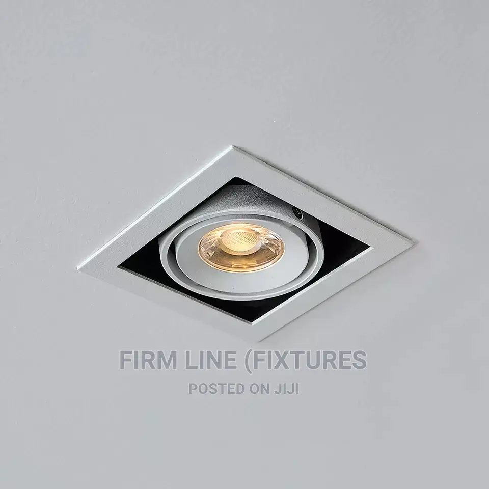 Square Single 10W LED Downlight Anti-Glare
