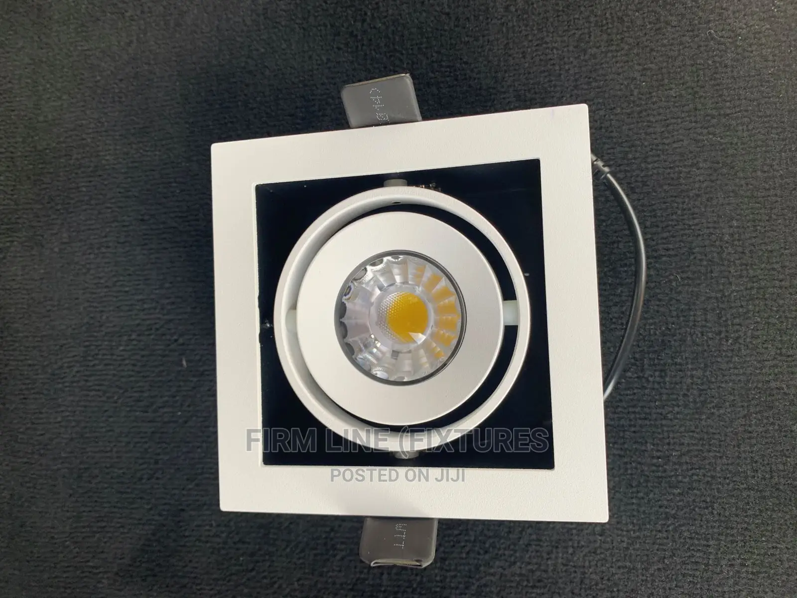 Square Single 10W LED Downlight Anti-Glare