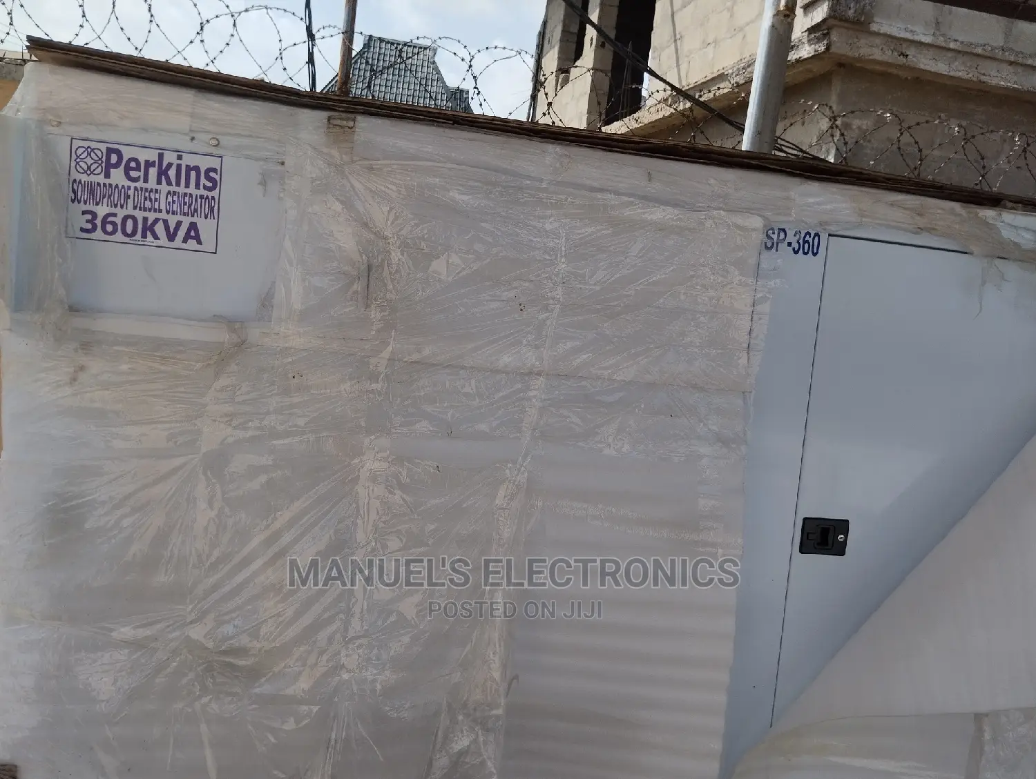 Brand New(360kva) Perkins Diesel Soundproof Generator 100%