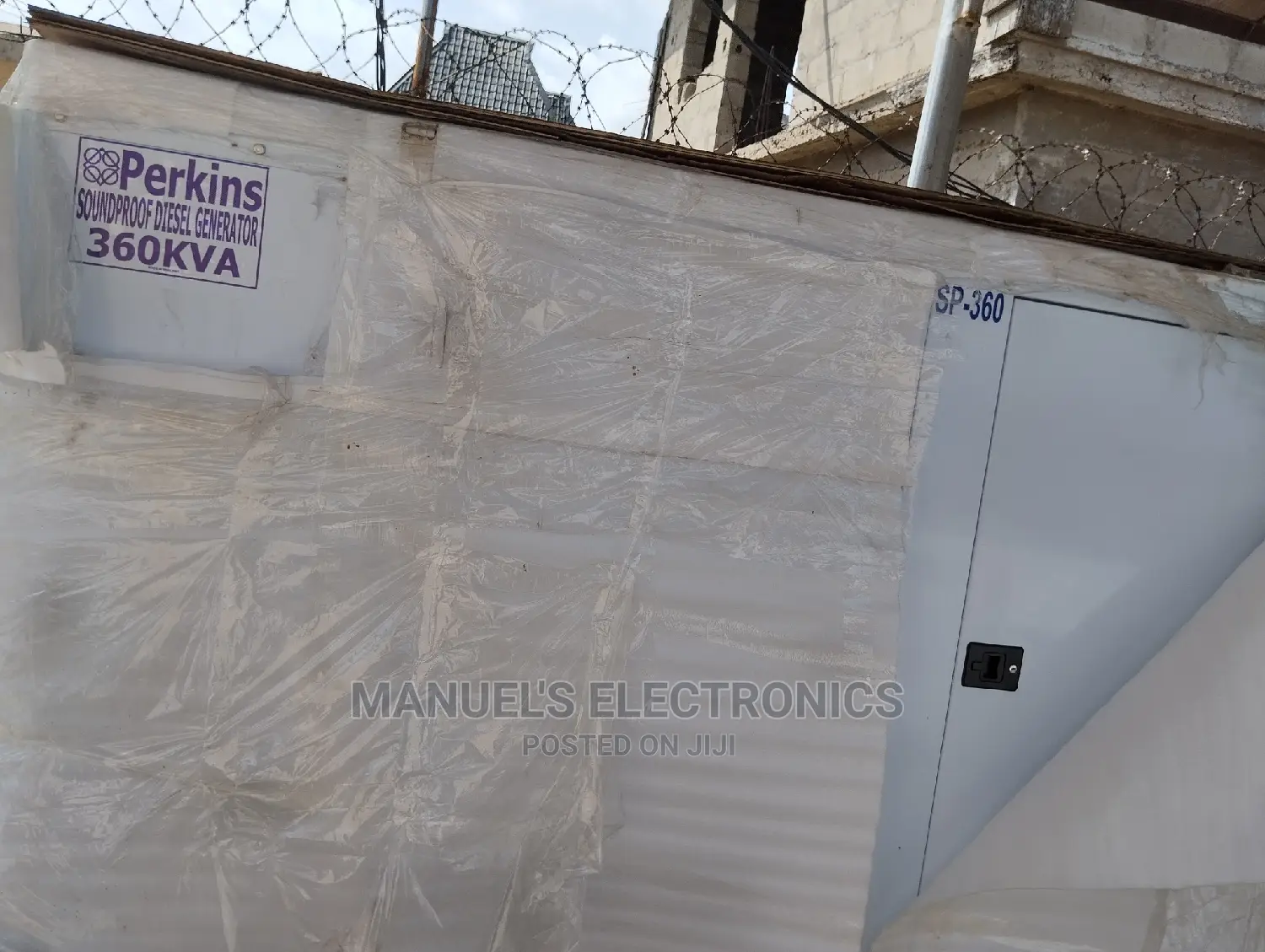 Brand New(360kva) Perkins Diesel Soundproof Generator 100%
