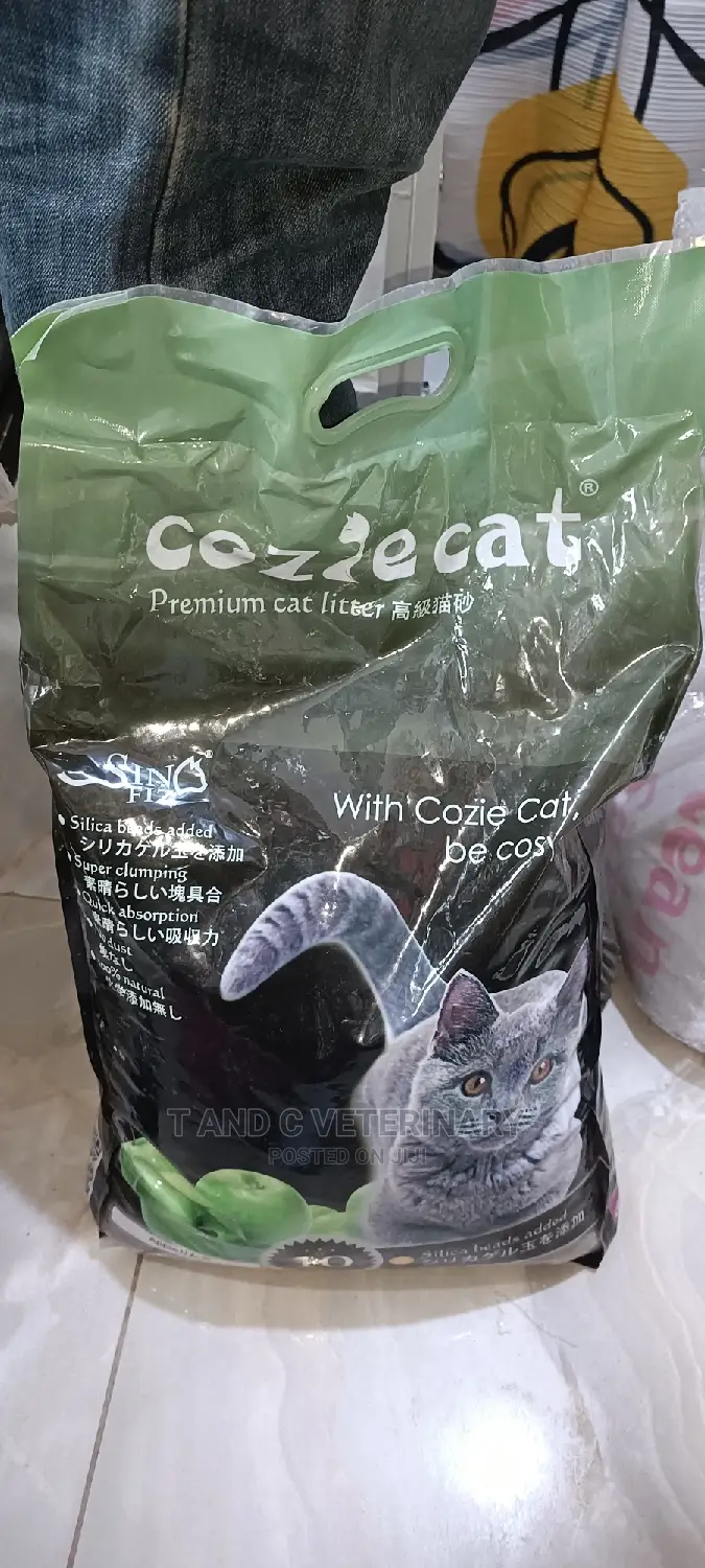 Coziecat Clumping Cat Litter With Silica Beads 10L