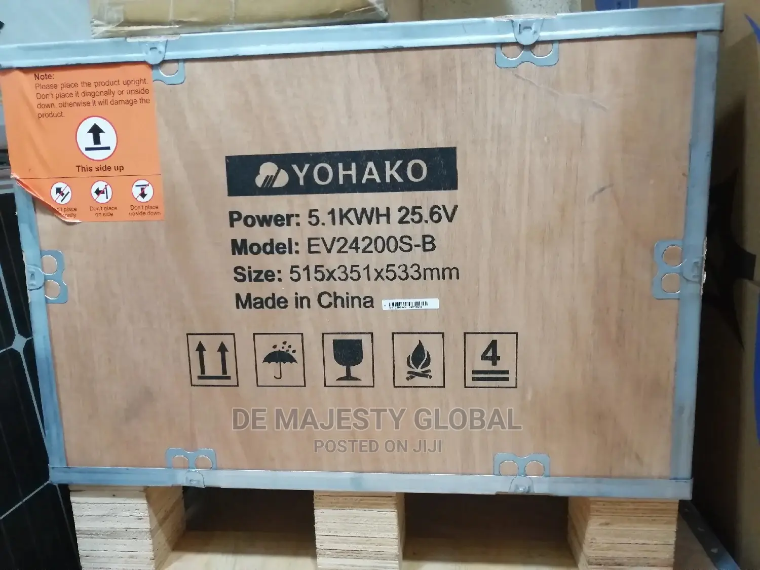 5.1kwh 26v Yohako Lithium Battery