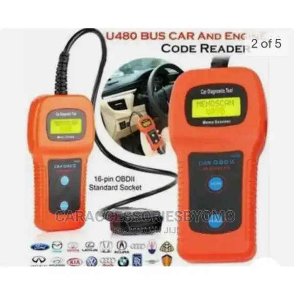 U480 Obd2 Obdii Can-bus Car Scanner Code Reader