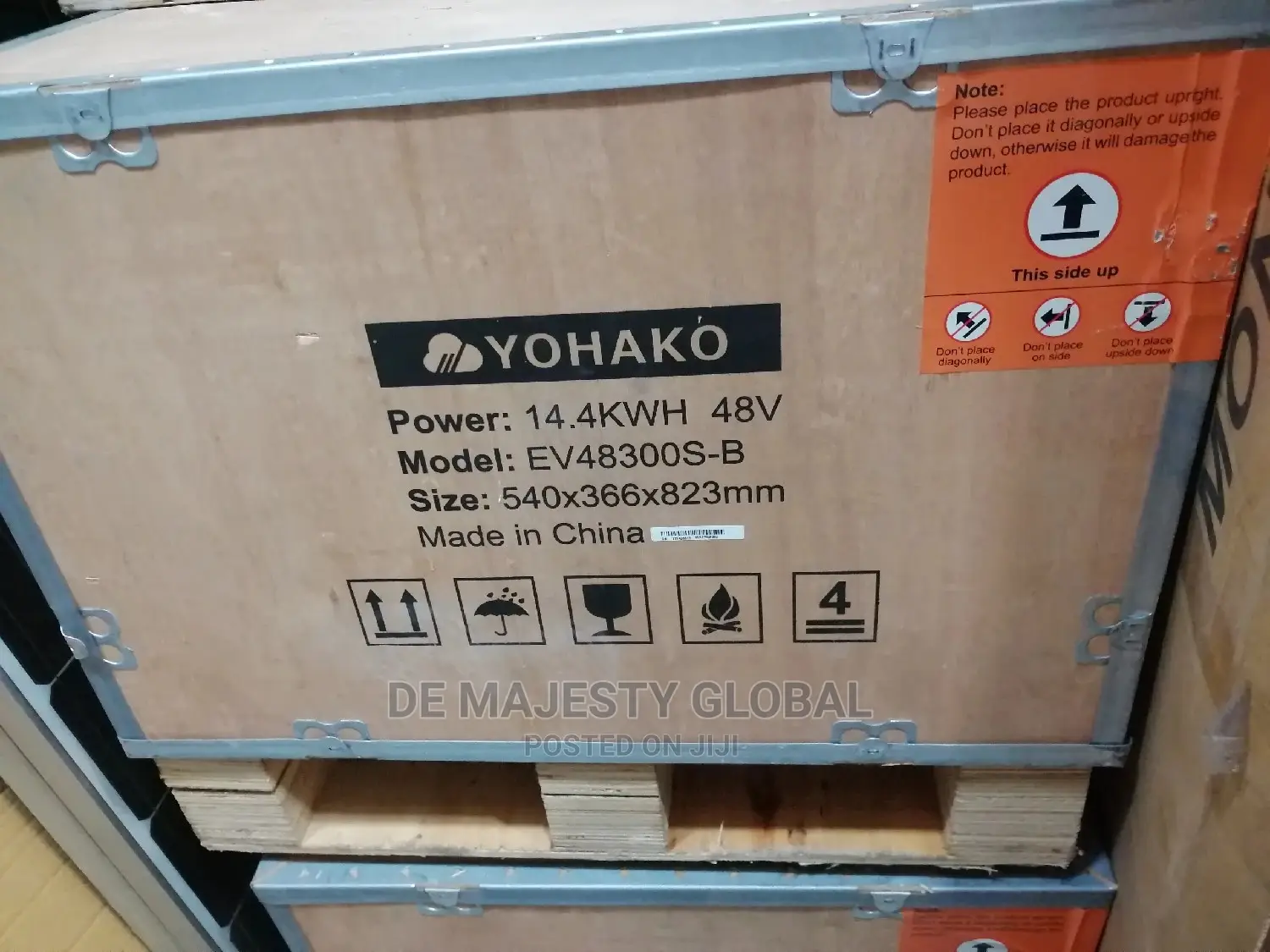 14.4kwh 48v Yohako Lithium Battery