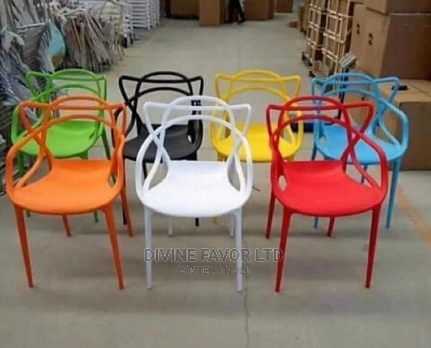 Eleganza Plastic Chair for Home Restaurant and Church