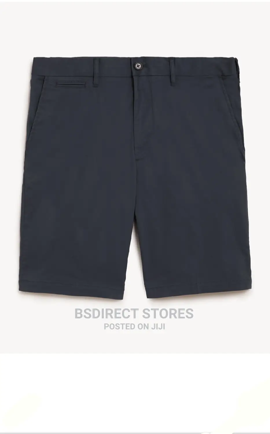 Marks and Spencer Navy Super Lightweight Stretch Chino 46in