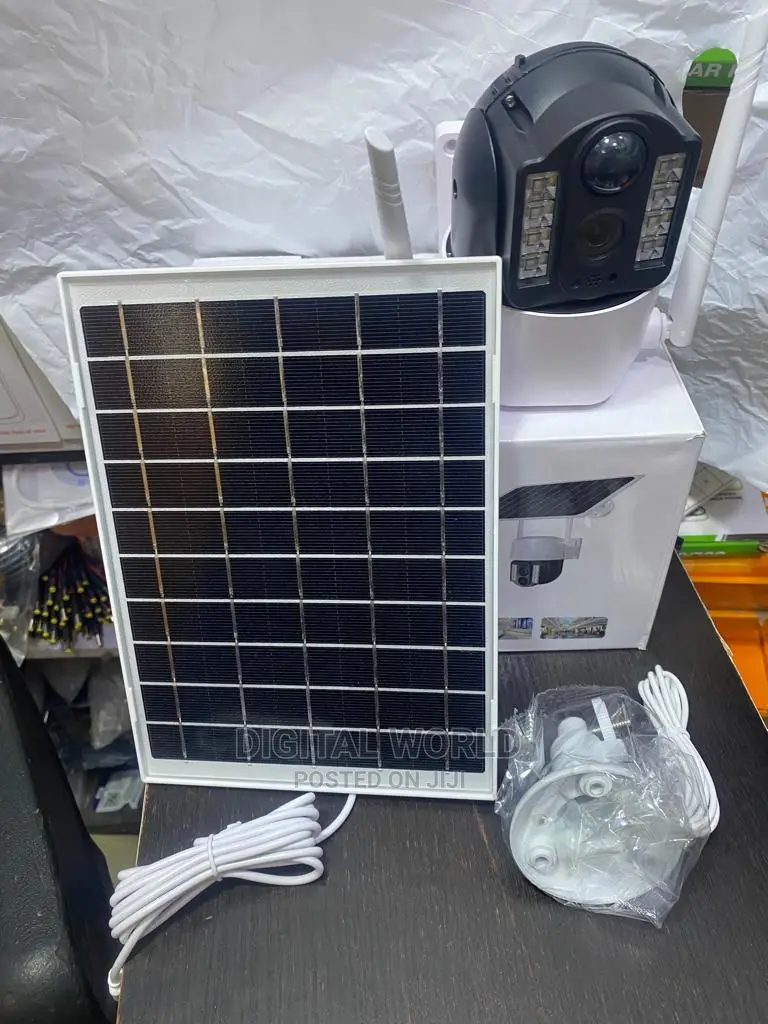 4g Solar PTZ Camera With Sim and Memory Card Slot