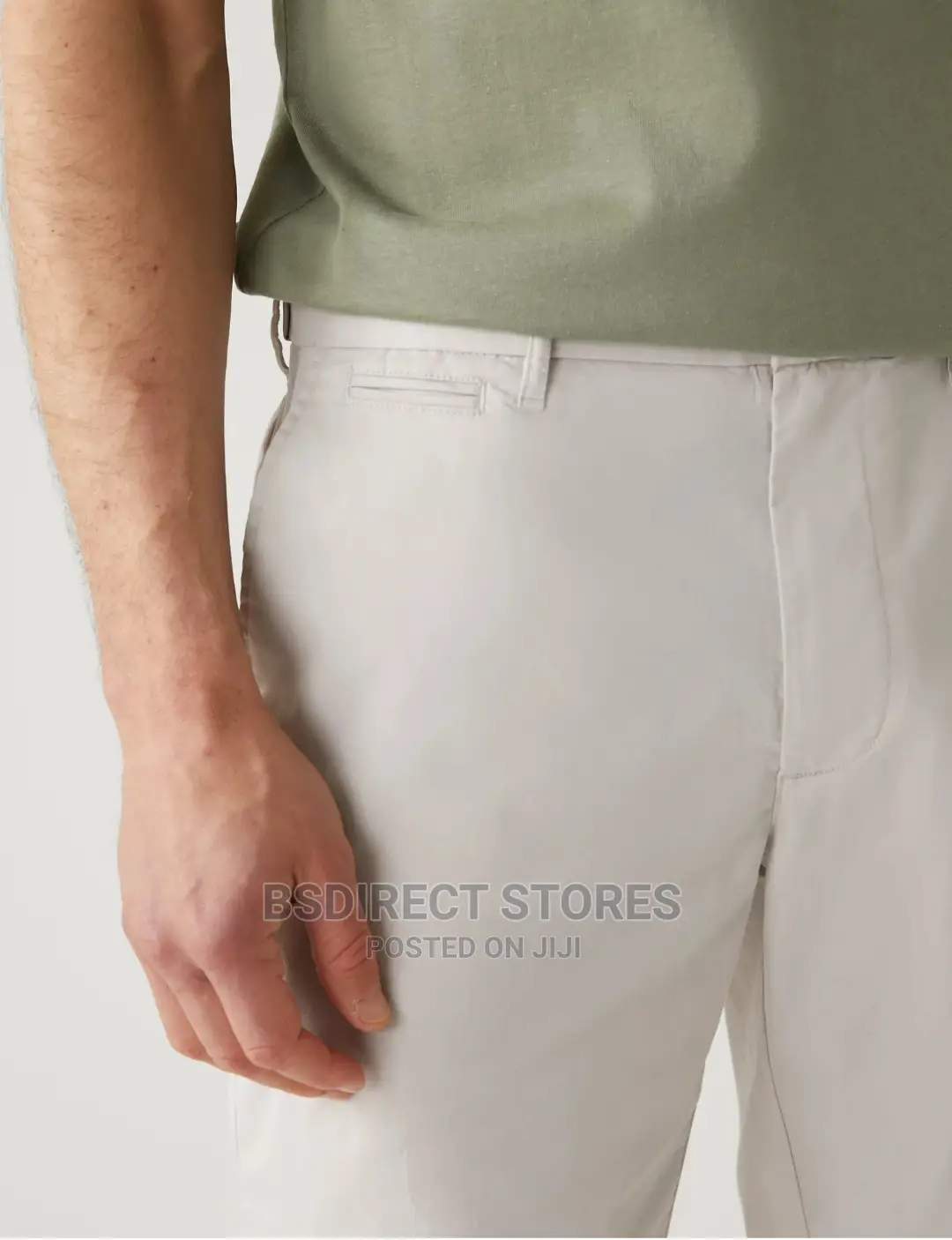 Marks and Spencer Natural Super Lightweight Stretch Chino