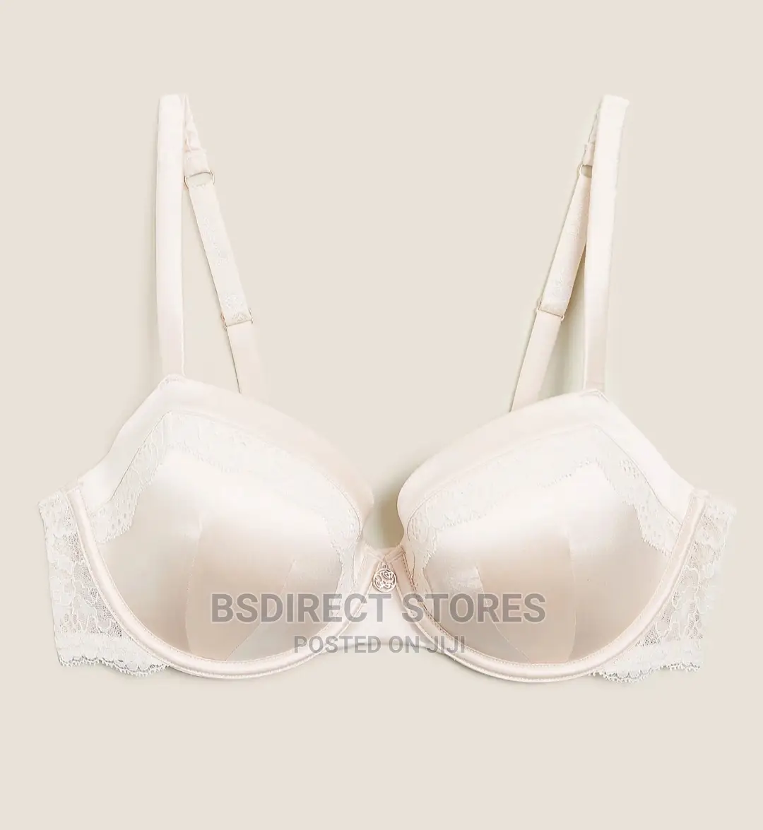 Marks and Spencer Silk Lace Wired Balcony Bra 36D, 36DD, 38D