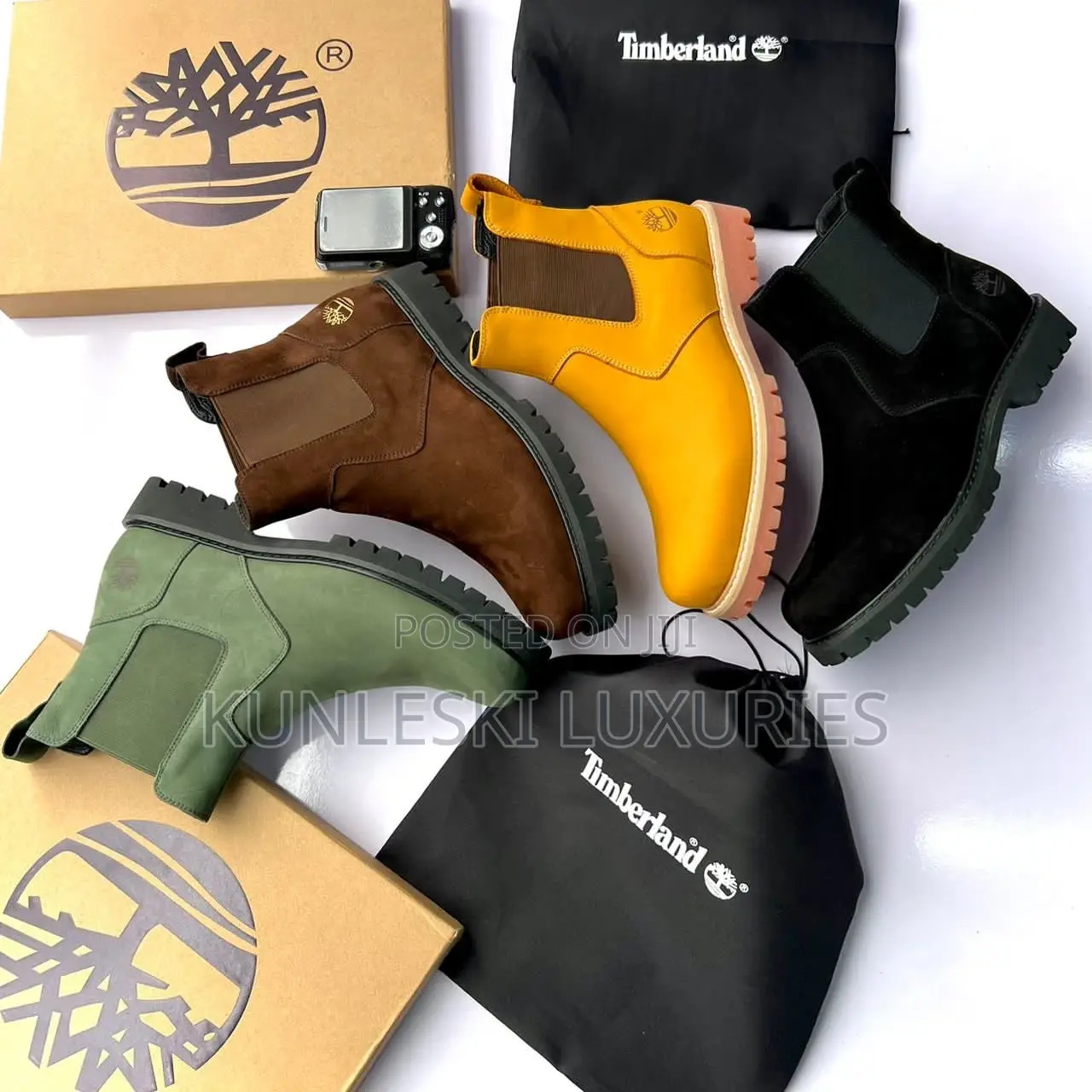 Original Timberland Chelsea Leather Boot Collections