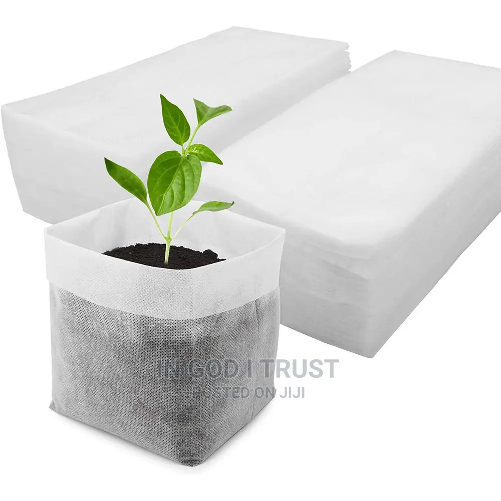 100pcs Non-Woven Fabrics Seeding Bags 8x10cm