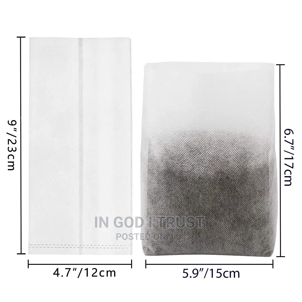 100pcs Non-Woven Fabrics Seeding Bags 8x10cm