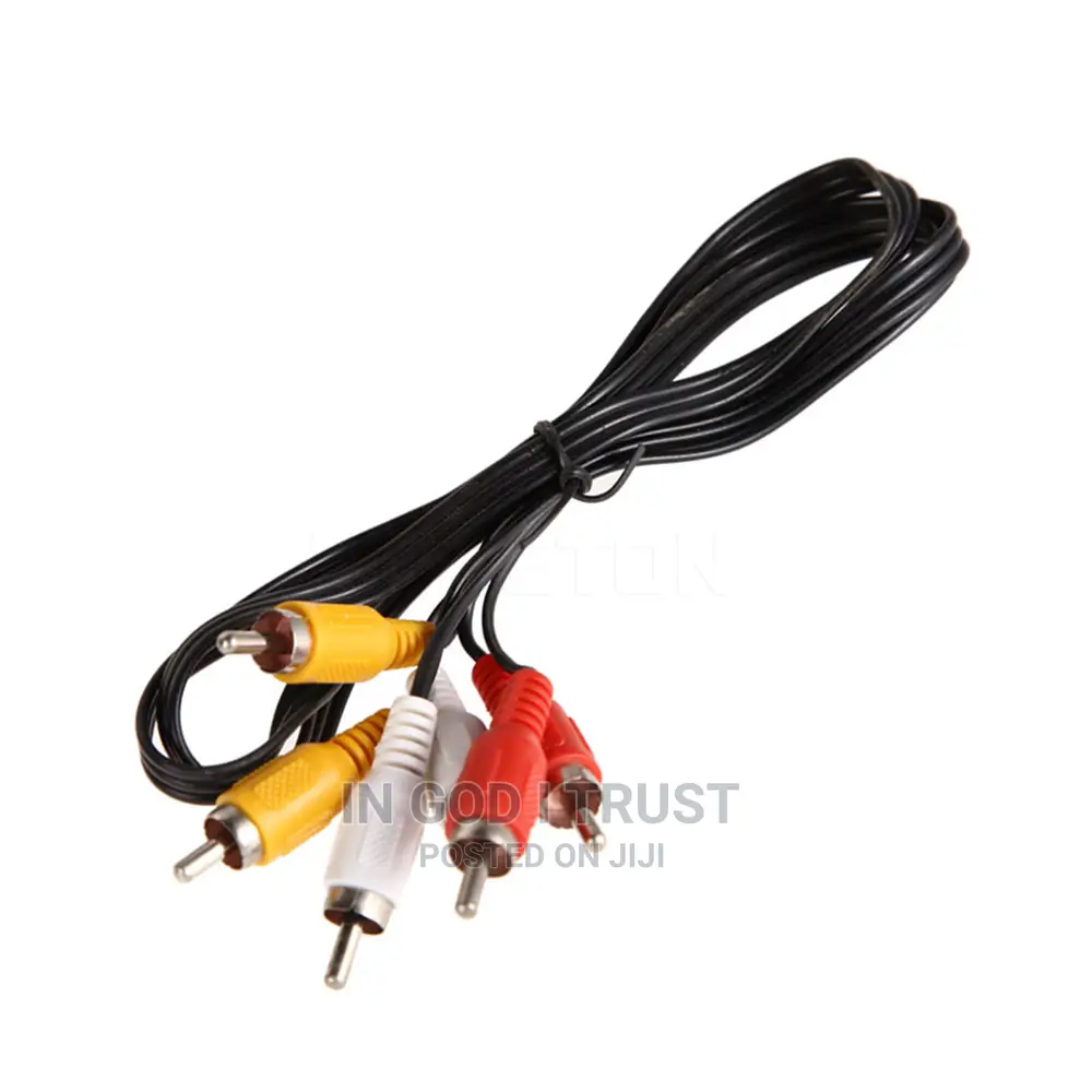 High Quality 3 Ports Black Selector Video Game Switch Cable