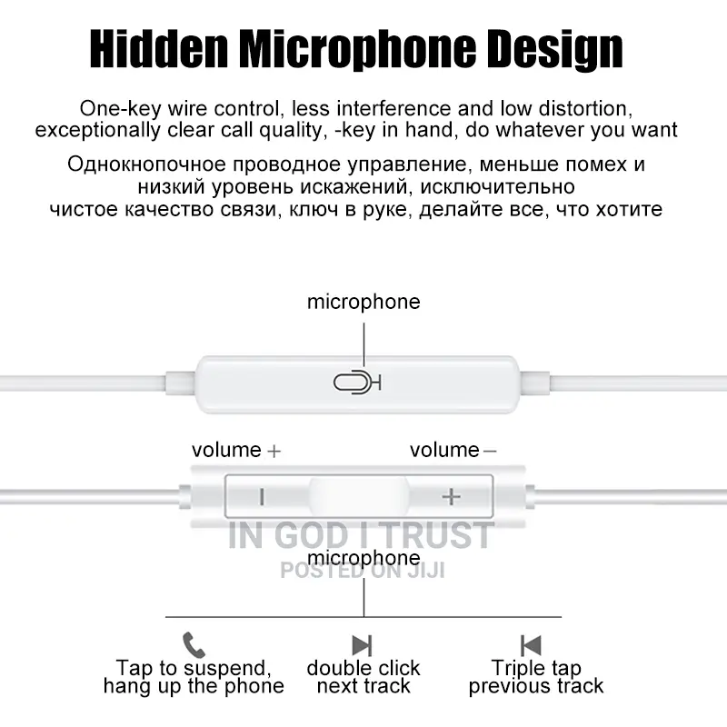 For Apple Earpods Original Wired Earphones for iPhone