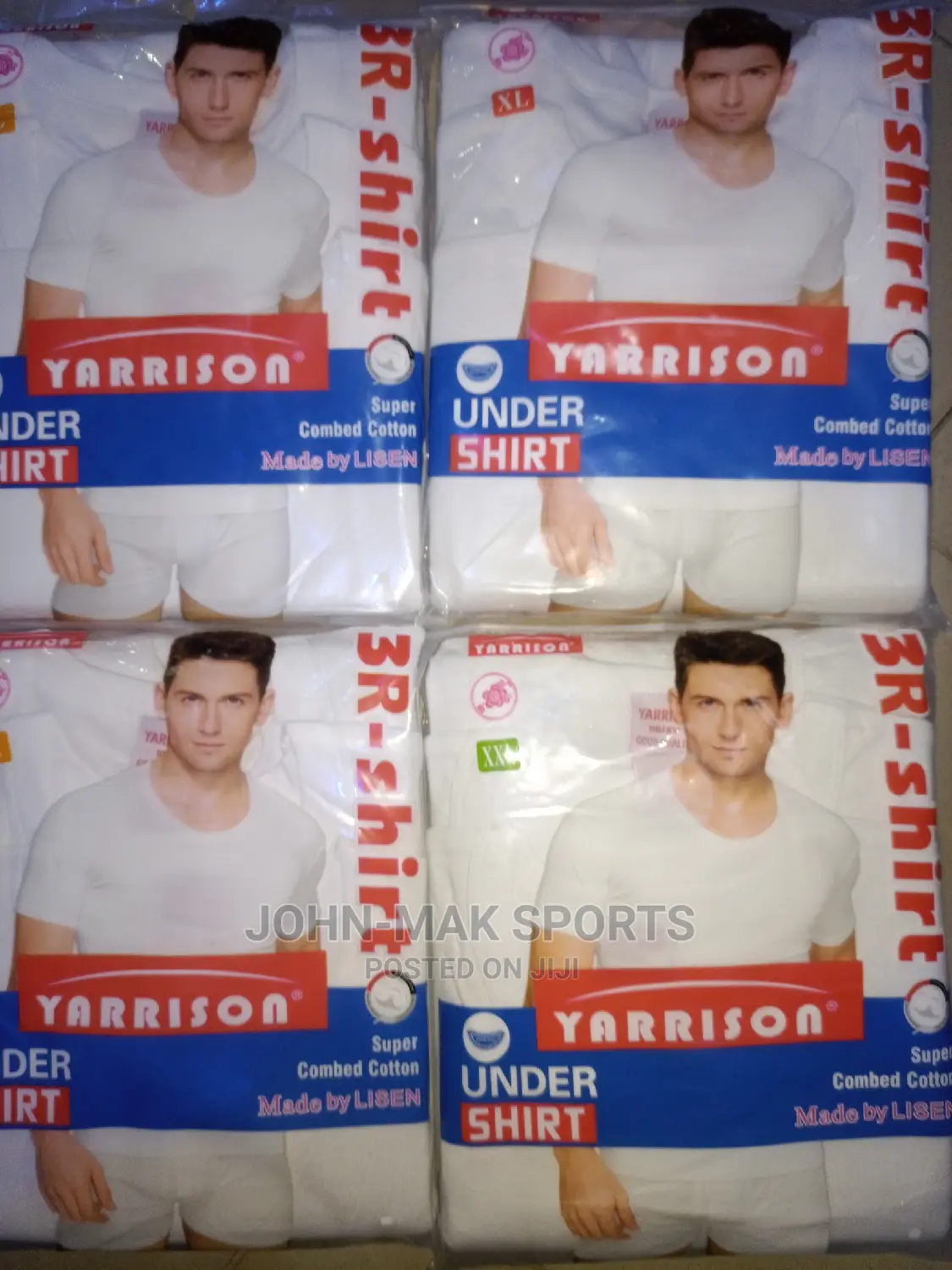 Men 3-in-1white T-Shirts