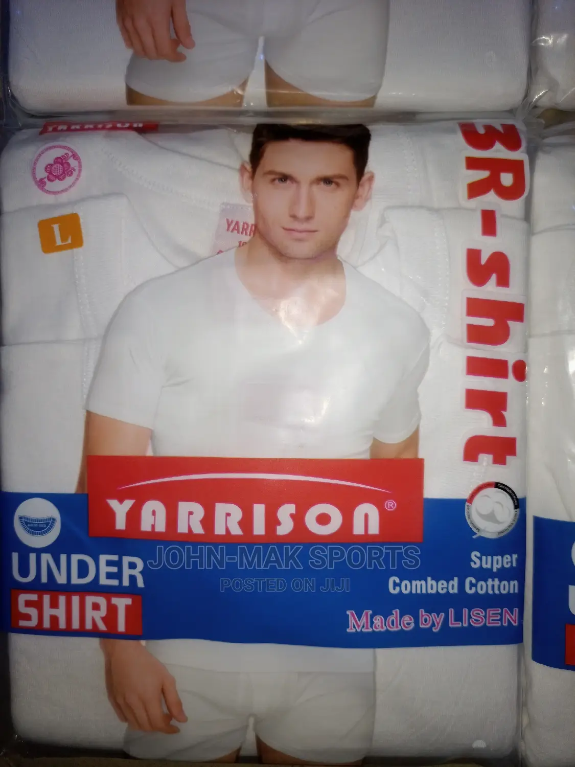 Men 3-in-1white T-Shirts