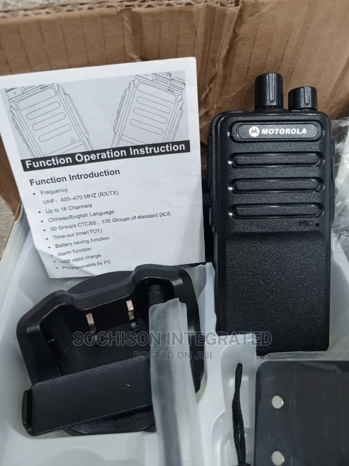 Motorola Two Way Radios - Walkie Talkie - M9 Uhf