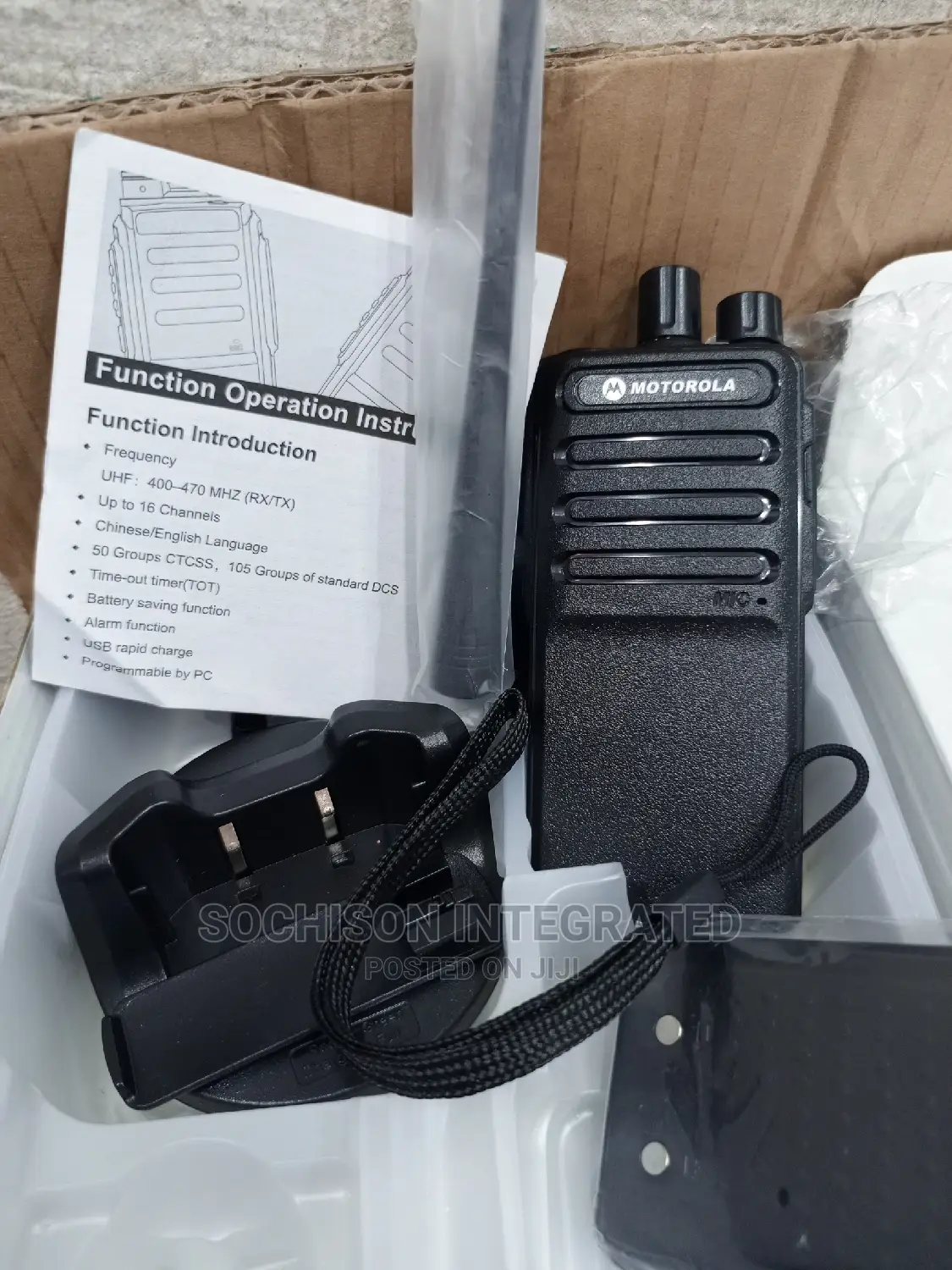 Motorola Two Way Radios - Walkie Talkie - M9 Uhf