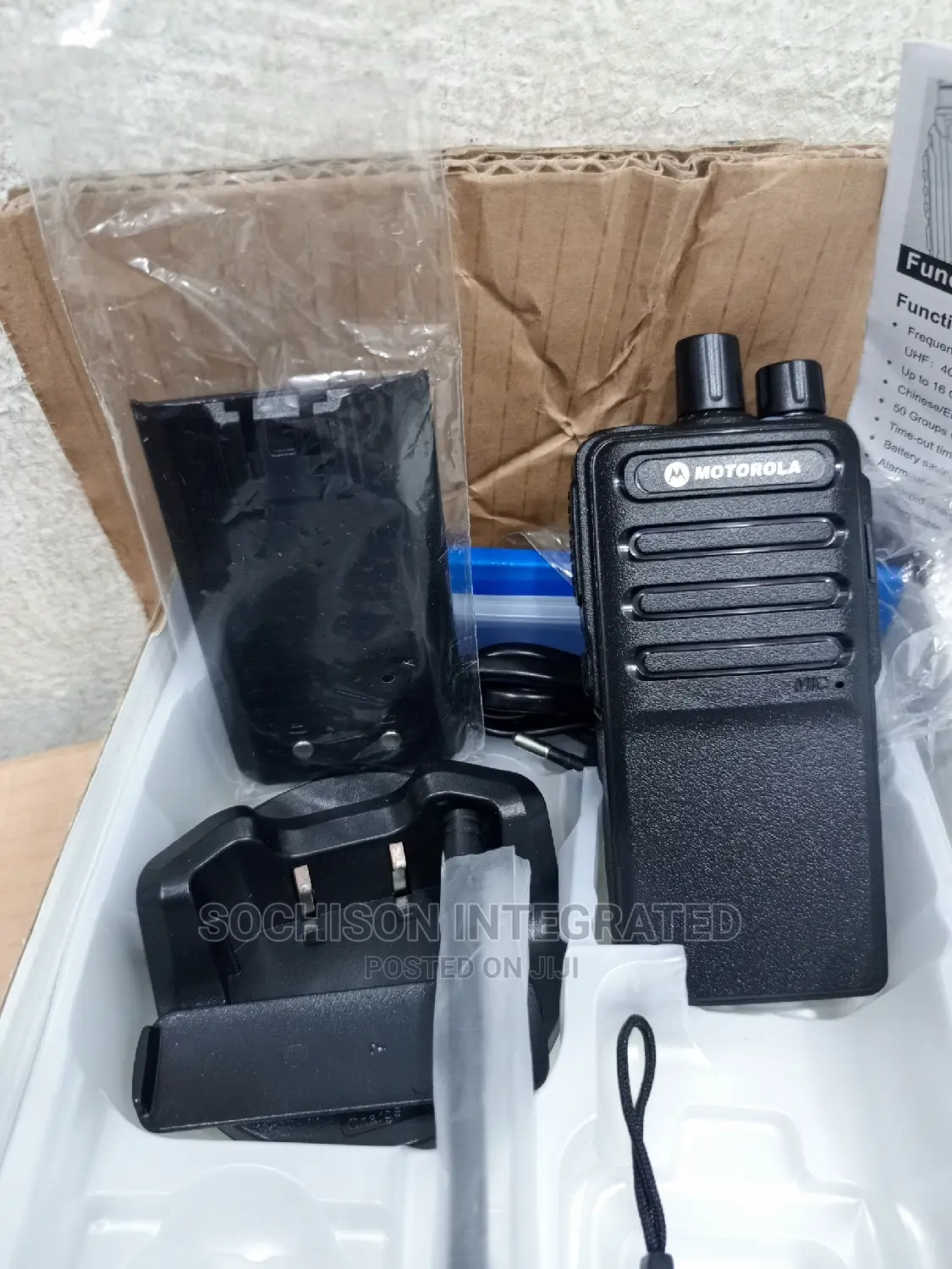 Motorola Two Way Radios - Walkie Talkie - M9 Uhf
