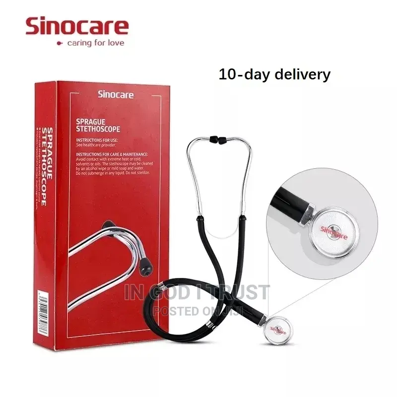 Sinocare Portable Dual Head Stethoscope