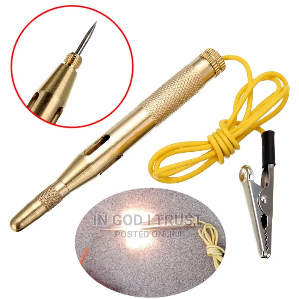Diagnostic Tools Dc 6v 12v 24v Copper Voltage Test Pen