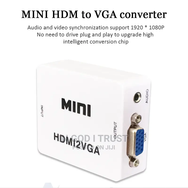 Minihdmi to VGA Converter HDMI to VGA
