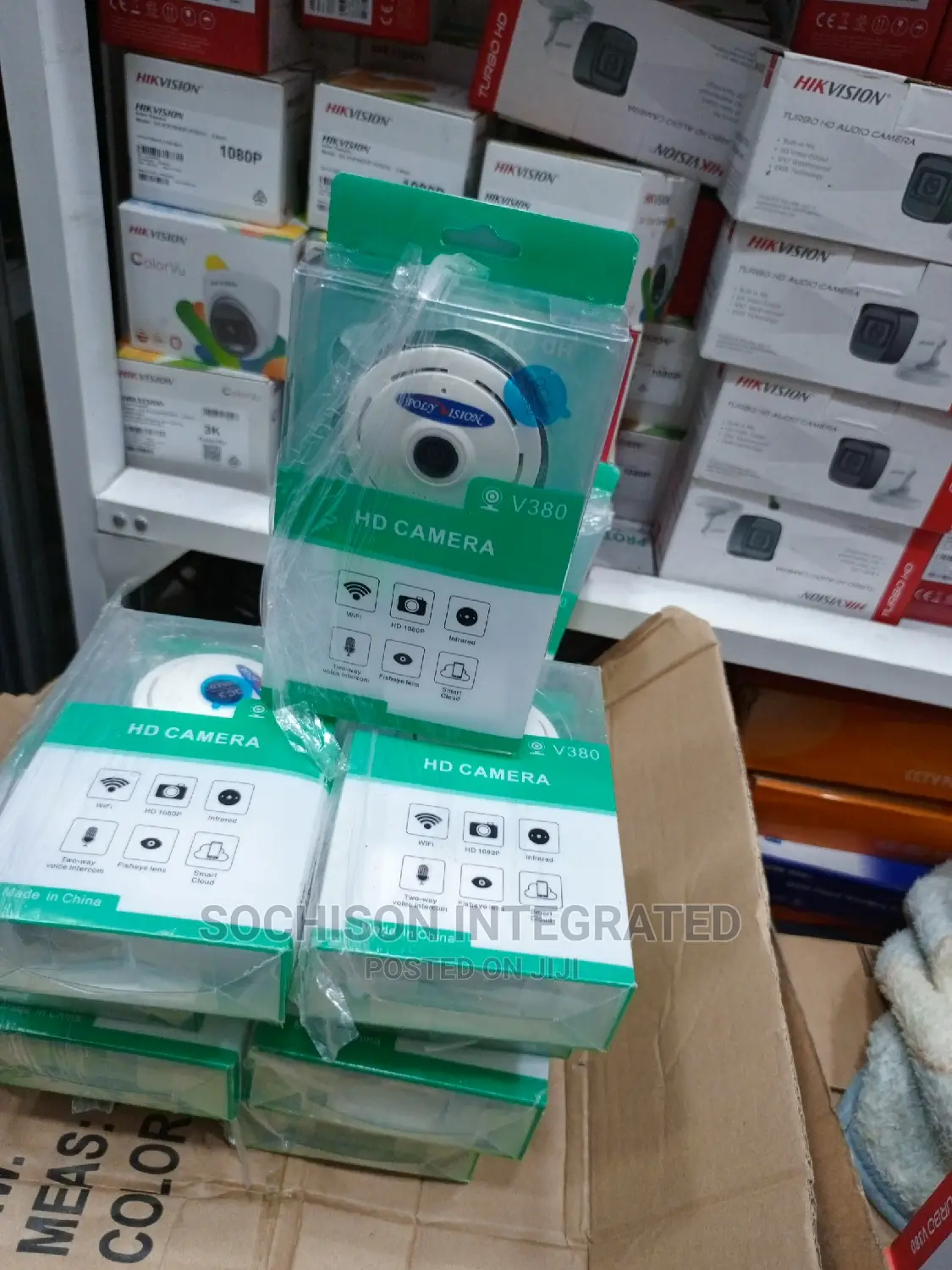 Indoor 360 Wifi Smart Camera Mic Speaker Night Vision-V380