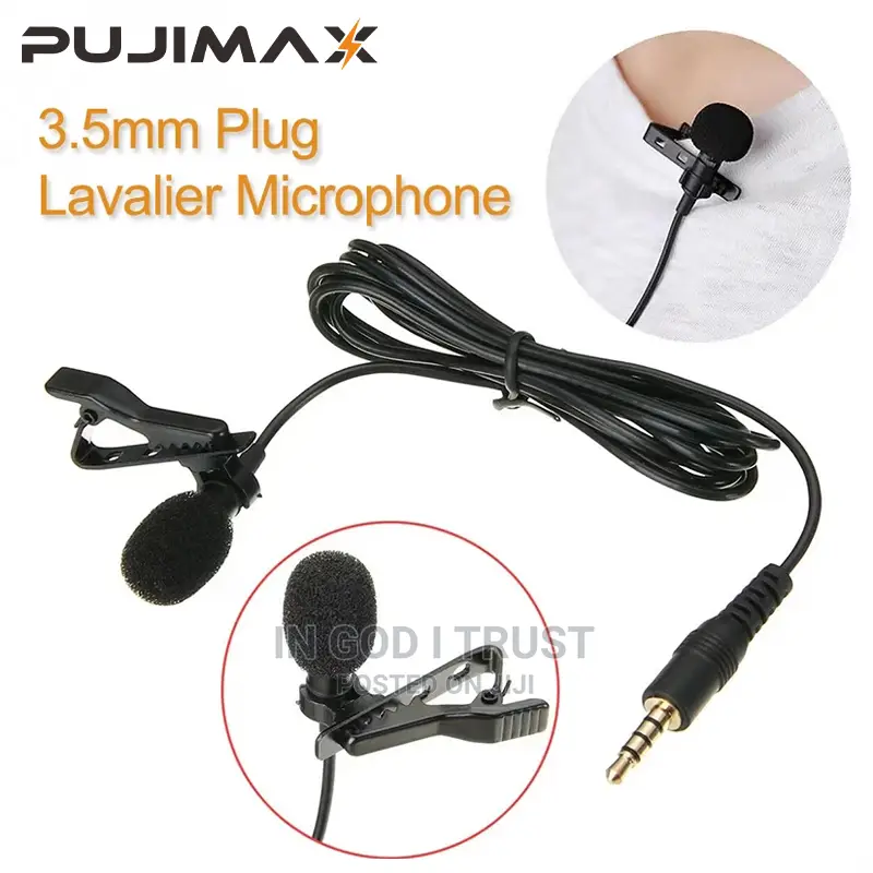 3.5mm Mini Lavalier Microphone
